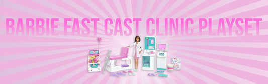 With this Complete Clinic, you may assist Barbie in treating patients - Colorland Toys