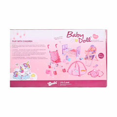 Sonia Baby Doll With Stroller 23-In-1 Playset 12-Inch SO-6917 - Colorland Toys