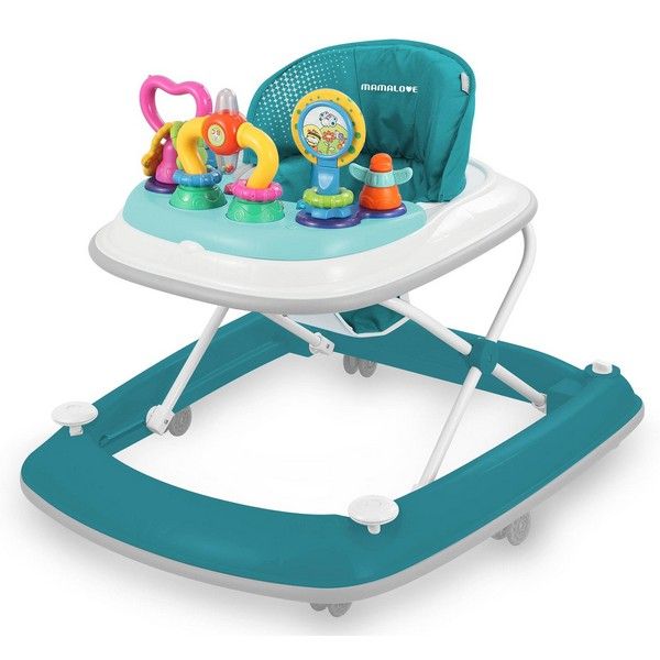 Mama Love Baby Walker Blue 1616B2A - Colorland Toys