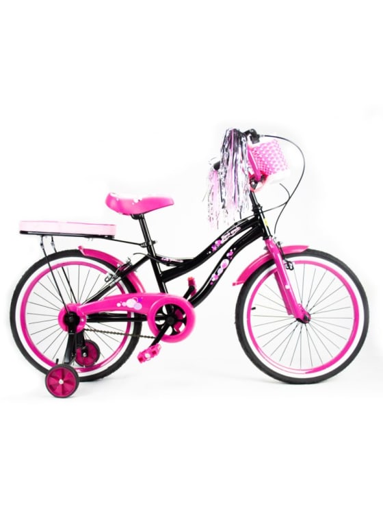 Little Angel Princess Bicycle 20 inch Black - Colorland Toys
