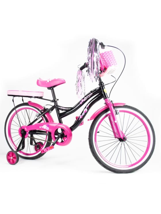 Little Angel Princess Bicycle 20 inch Black - Colorland Toys