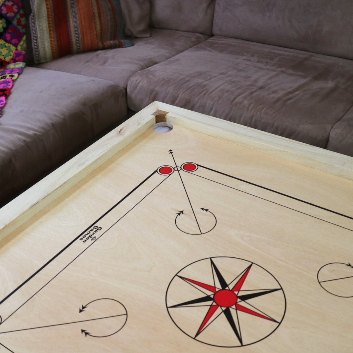 Carrom Board 33x33 Natural Board Game - Colorland Toys