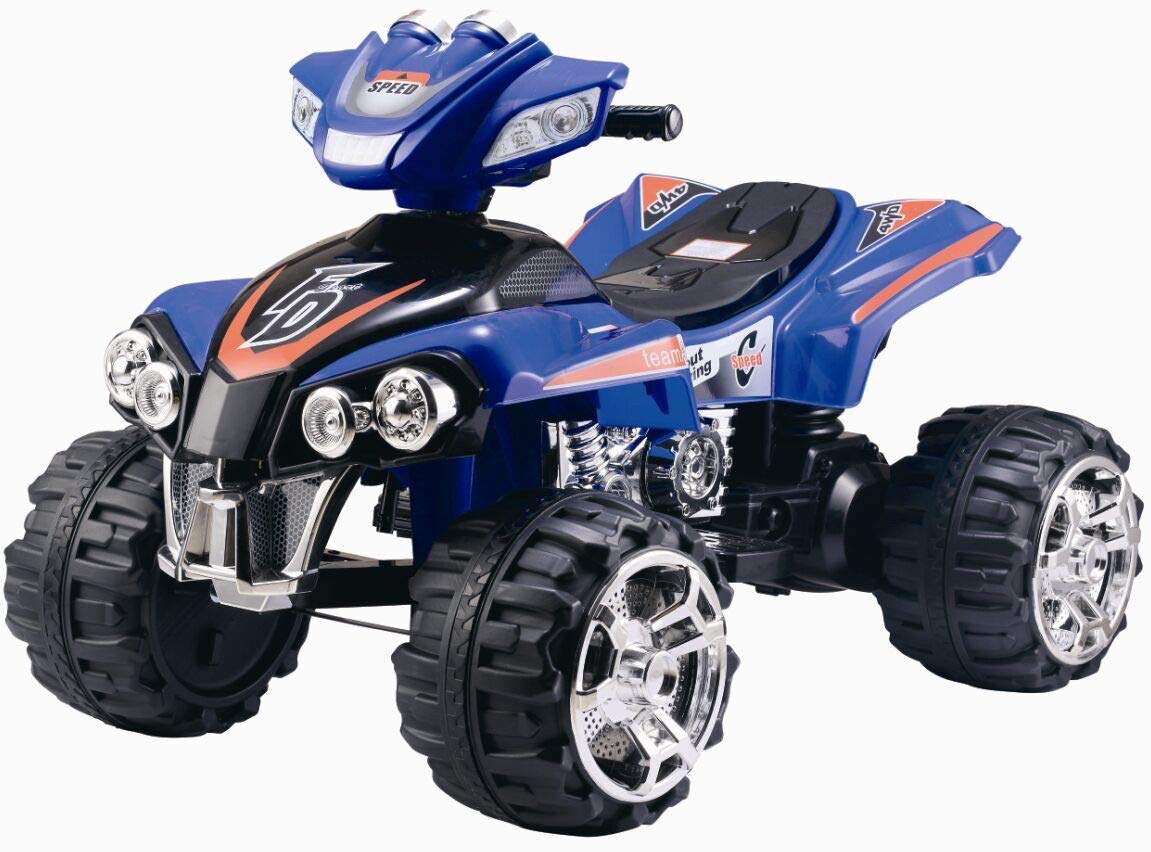 Electric Auto Quad Bikes for Kids Blue 5128A - Colorland Toys