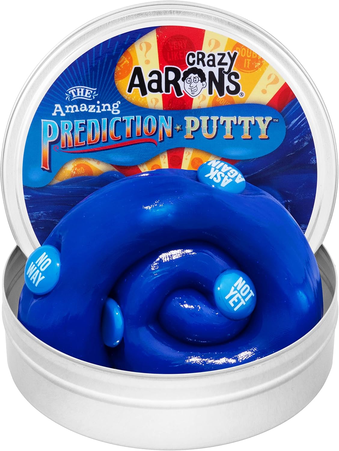 Crazy Aaron's Amazing Prediction Thinking Putty, 4" Tin, 90g