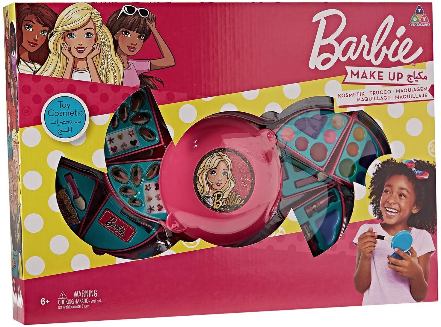 Barbie Big Make Up Set 5520L - Colorland Toys