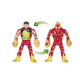 Ben10 Ben-to-Heatblast Transforming Action Figure 76690E - Colorland Toys
