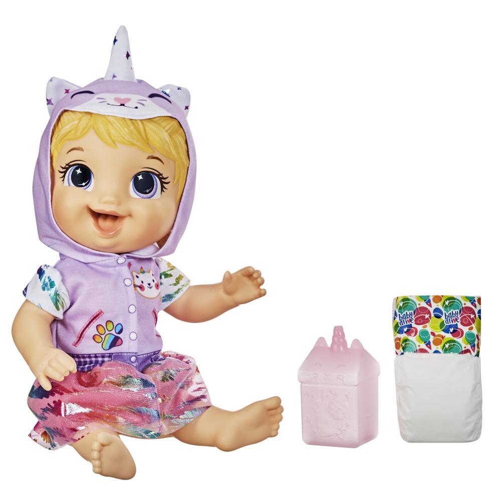 Baby Alive Tinycorns Doll Cat Unicorn E9423 - Colorland Toys