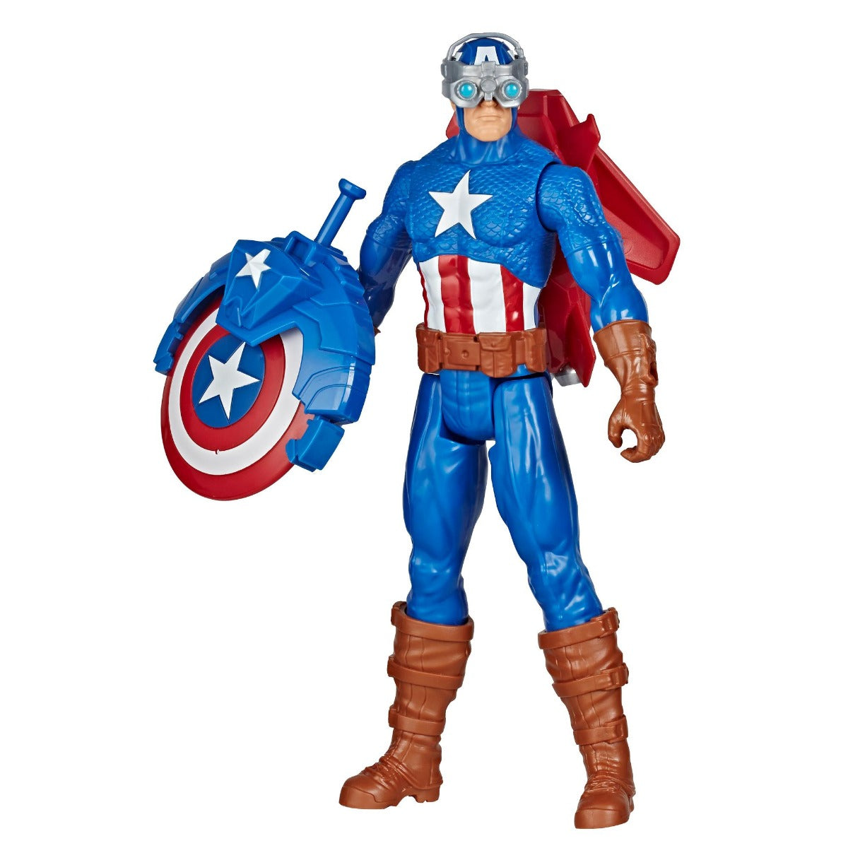 Marvel Avengers Titan Hero Series Blast Gear Captain America E7374 - Colorland Toys