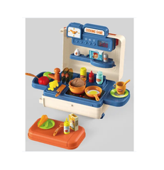 Mobile Kitchen Set 8776P-2 - Colorland Toys