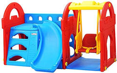 Little Castle Slide and Swing - Colorland Toys
