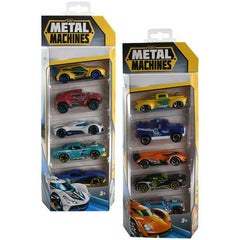 Metal Machines Series 1 - 5 Pack - Assorted - 6709 - Colorland Toys