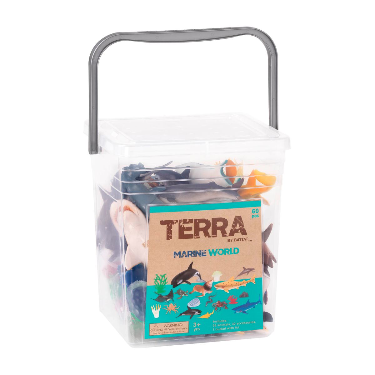 Terra by Battat 60-Piece Terra Marine World AN2772Z - Colorland Toys