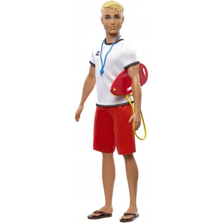 Barbie Career Lifeguard Ken Doll FXP01 - Colorland Toys
