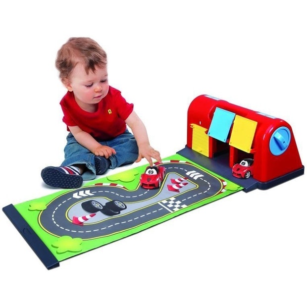 BBJunior Ferrari Roll-Away Raceway Track 16-88806 - Colorland Toys