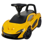 Megastar Licensed Ride On McLaren Push Car Yellow 372A - Colorland Toys