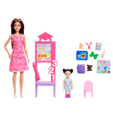 Barbie Careers Teacher Playset with Doll, Toddler & Accessories