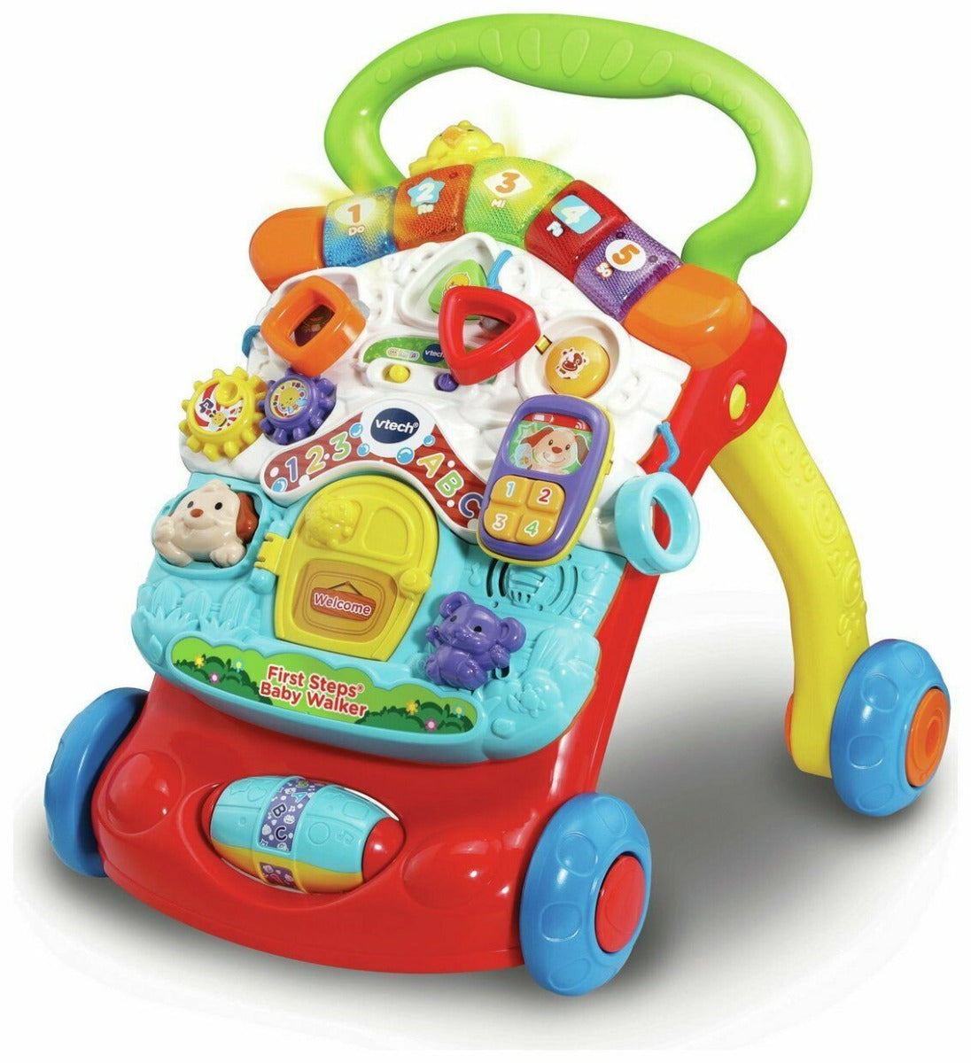 VTech First Steps Baby Walker Blue VT80-061763 - Colorland Toys