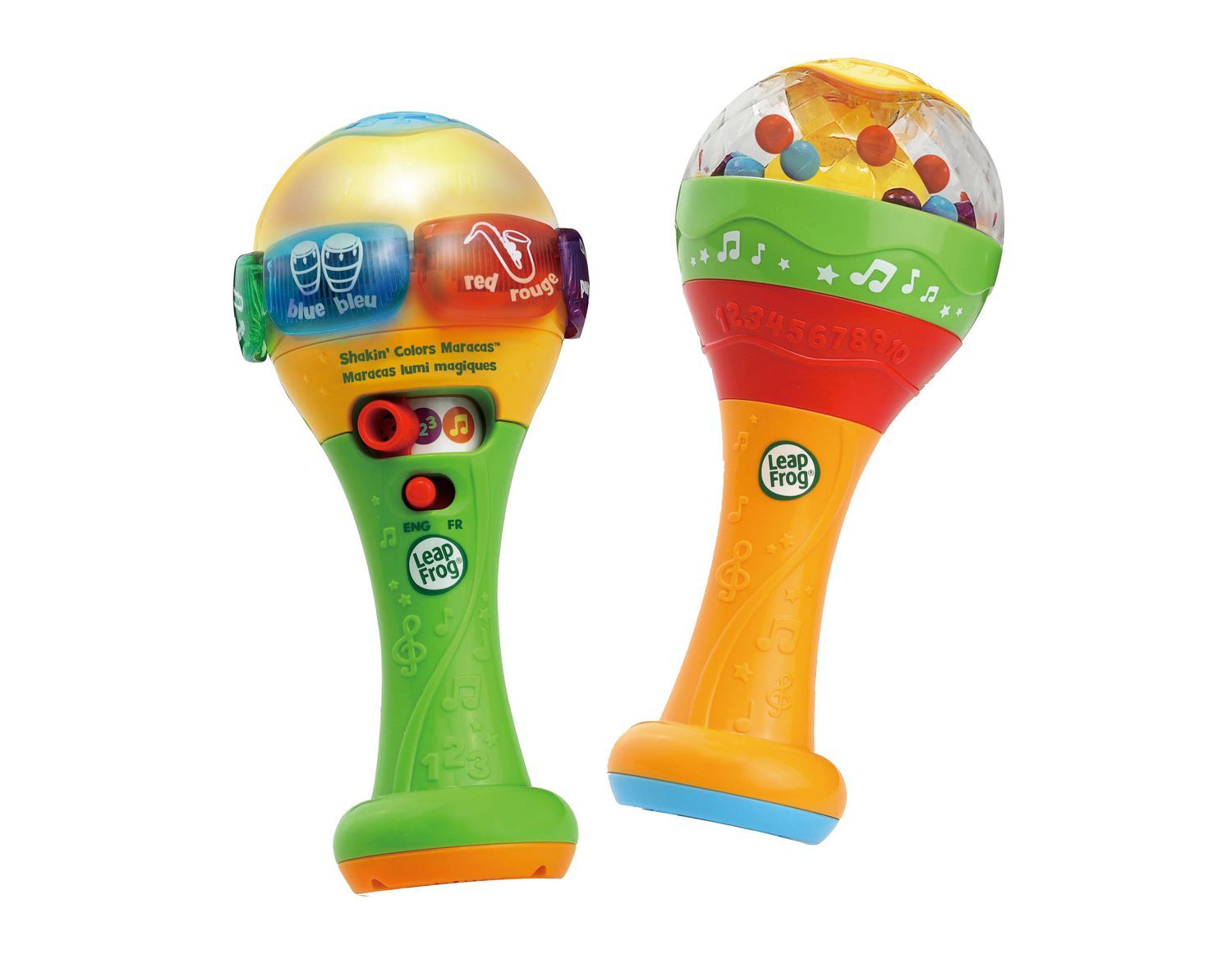 LeapFrog Learn & Groove Shaking Colours Maracas 80-607543 - Colorland Toys