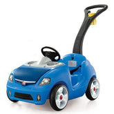 Step2 Whisper Ride II Kids Blue Ride On Push Car 823000 - Colorland Toys