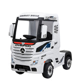Megastar Mercedes Benz Actros Battery Operated Truck White LB-853 - Colorland Toys