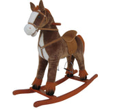 Rocking Horse Dark Brown LB-401 - Colorland Toys
