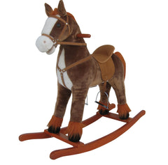 Rocking Horse Dark Brown LB-401 - Colorland Toys