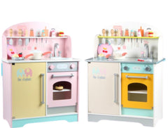 Japanese Style Kitchen Playset White/Pink MSN20003A/B - Colorland Toys