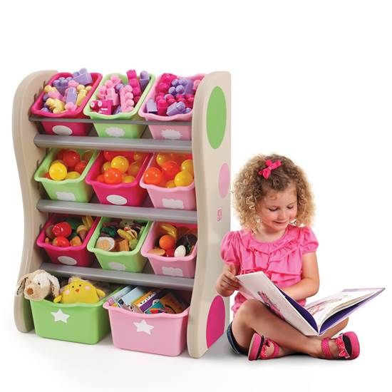 Step2 Fun Time Room Organizer Pink 827400 - Colorland Toys