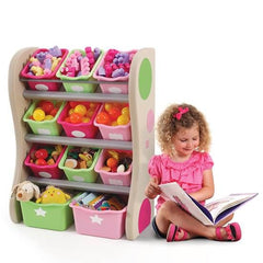 Step2 Fun Time Room Organizer Pink 827400 - Colorland Toys