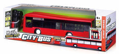 Maisto City Bus R/C 33cm 27mhz Red 81481 - Colorland Toys