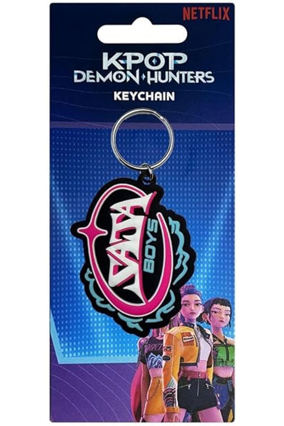 Pyramid International K-Pop Demon Hunters Saja Boys PVC Keychain