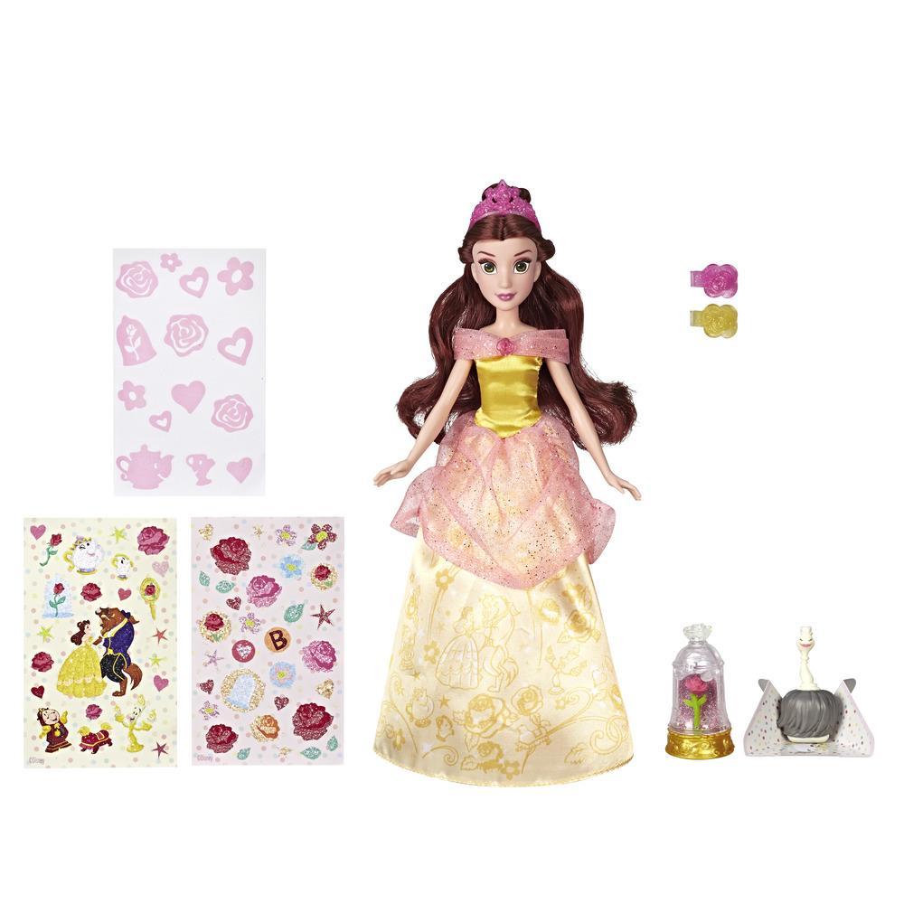 Disney Princess Glitter Style Belle - E5599 - Colorland Toys