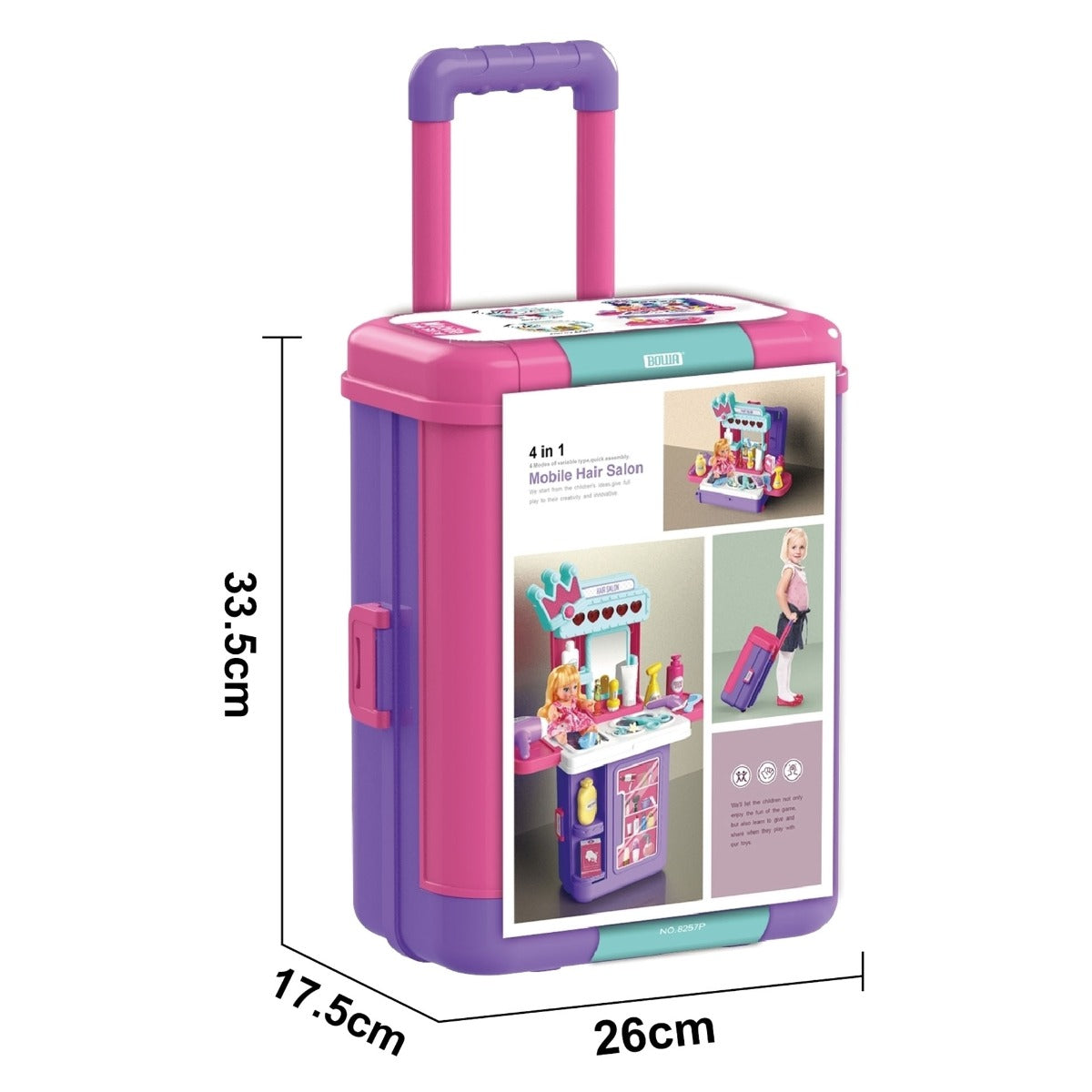 4 in 1 Mobile Hair Salon - Colorland Toys