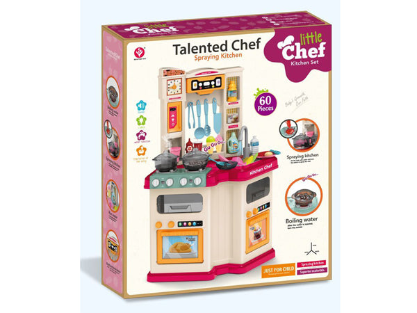 Talented Chef Spraying Kitchen Set - Colorland Toys