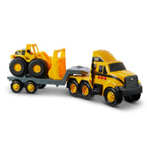 CAT Heavy Movers Flatbed With Bulldozer 82288 - Colorland Toys