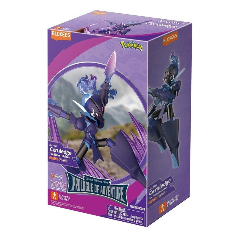 Blokees Pokémon Classic Edition Ceruledge Figure Model Kit
