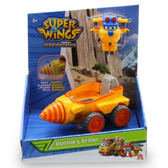 Super Wings Transform a Bot Vehicle Donnie's Driller EU730843 - Colorland Toys