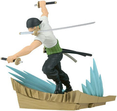 Banpresto One Piece Roronoa Zoro Senkozekkei Figure 4.3-Inch