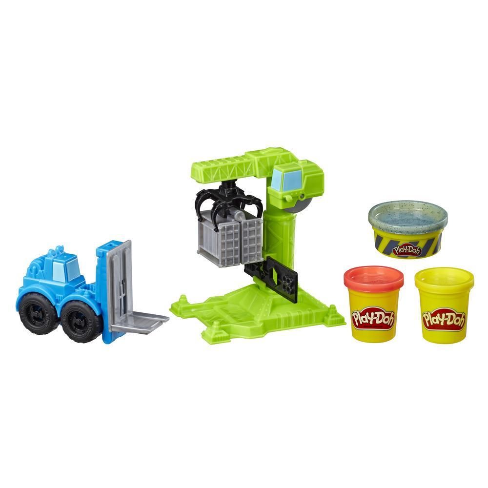 Play-Doh Crane n Forklift E5400 - Colorland Toys