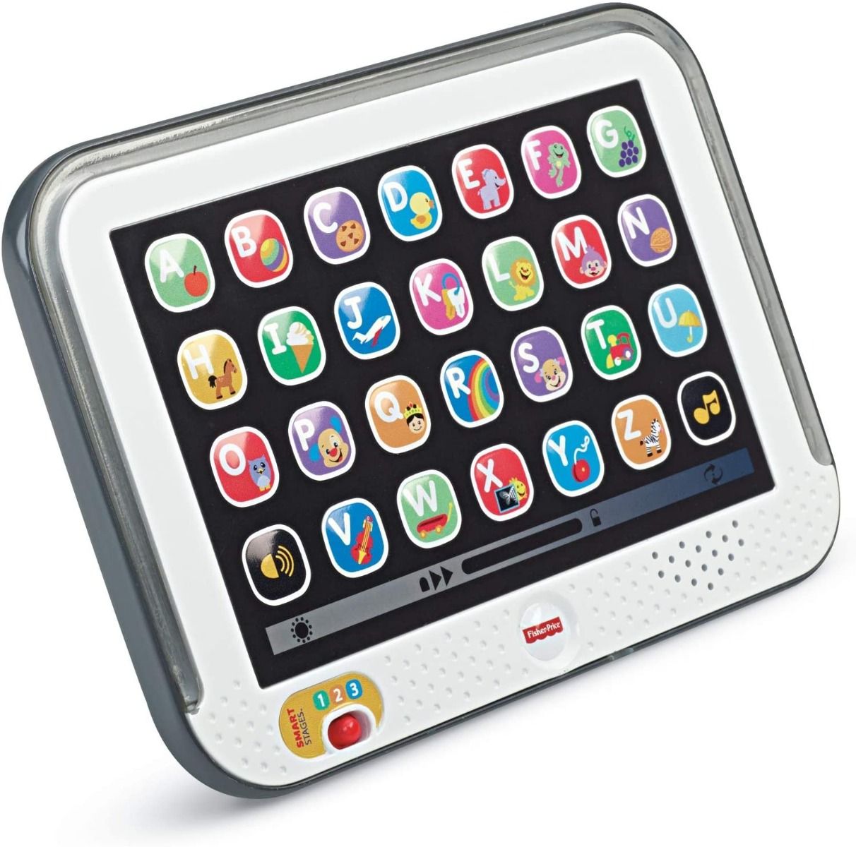 Fisher Price Smart Stages Tablet Laugh and Learn Baby Electronic CDG33 - Colorland Toys