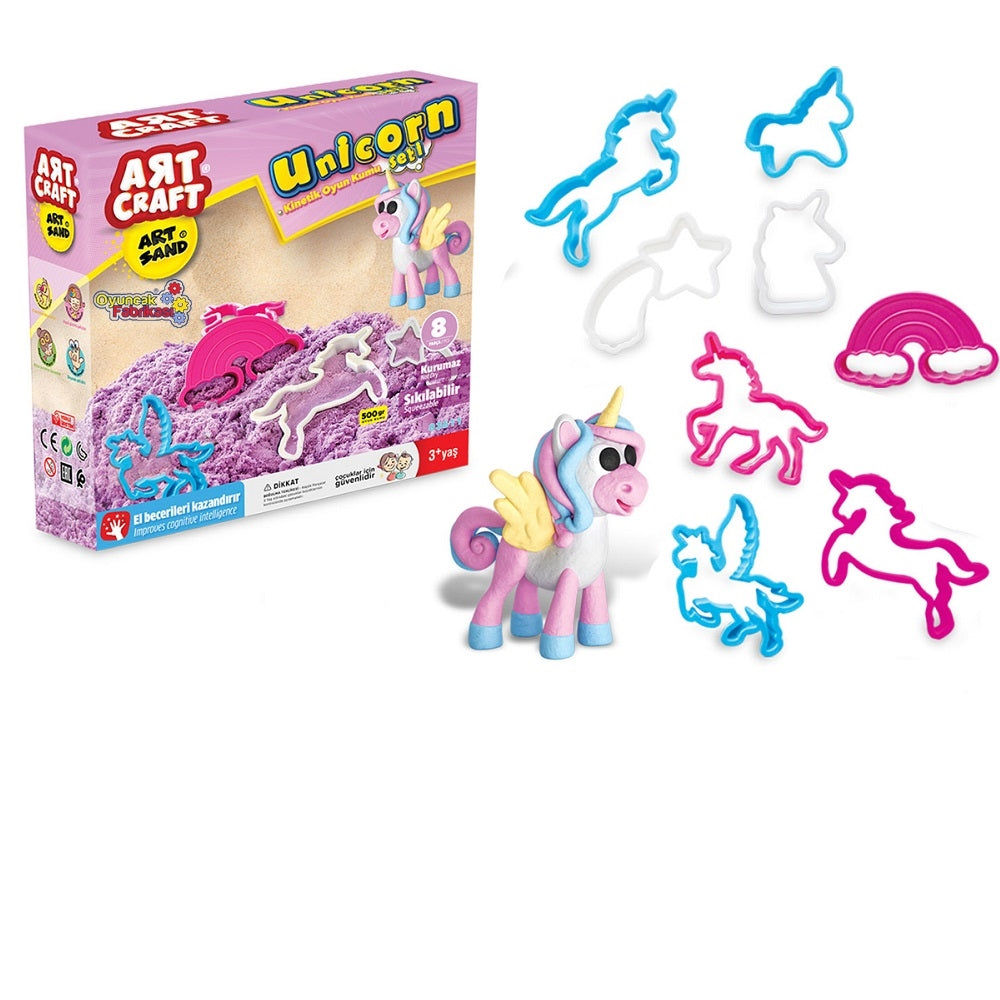 Art Craft Unicorn Modeling Play Sand - Colorland Toys