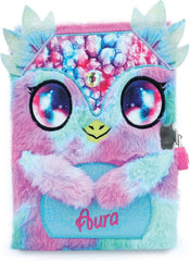 Nebulous Stars Aura Soft Plush Locked Secret Diary for Girls