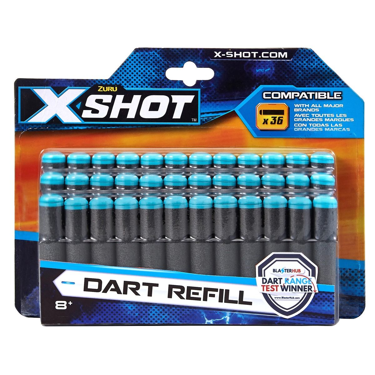 X-Shot Excel Turbo Fire Foam Dart Blaster Refill 3618 - Colorland Toys