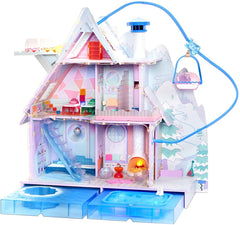 LOL Surprise Winter Disco Chalet Doll House with 95+ Surprises 562207 - Colorland Toys
