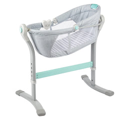 Summer Infant By Your Bed Sleeper and Teal Stripe Grey - Colorland Toys