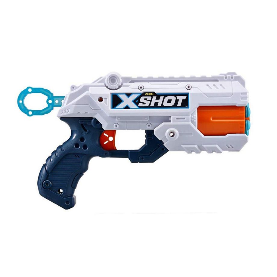 X-Shot Reflex 6 Dart Blaster Gun with 3 Cans 36378 - Colorland Toys