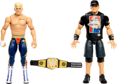 WWE Core John Cena vs Cody Rhodes Action Figure 2-Pack by Mattel