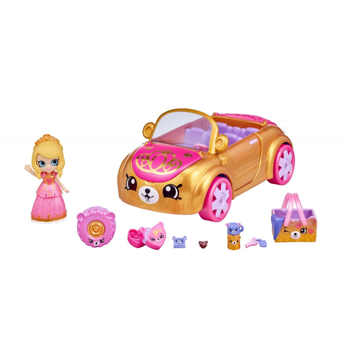 Shopkins Happy Places Doll House Line Royal Convertible - Colorland Toys