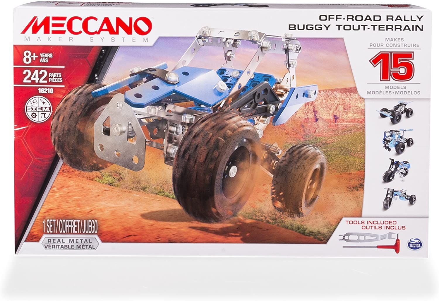 Meccano Tech Off-road rally 6028580 - Colorland Toys