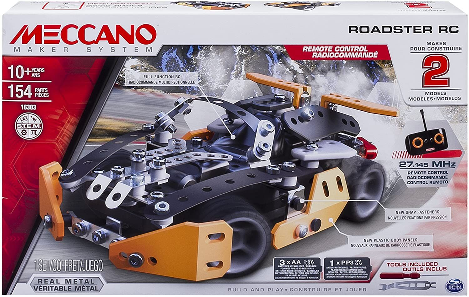 Meccano Erector Roadster 5 in 1 6028127 - Colorland Toys